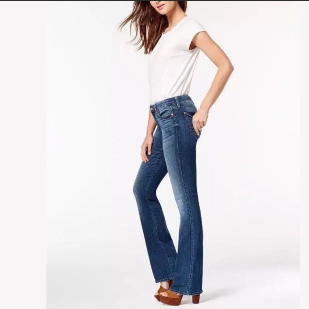 7 For All Mankind Women’s Bootcut Blue Jeans 30x29